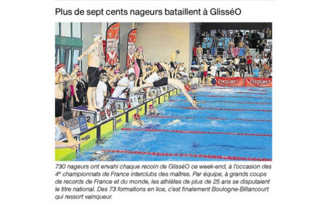 Revu de presse - Championnats de France Interclubs Maîtres